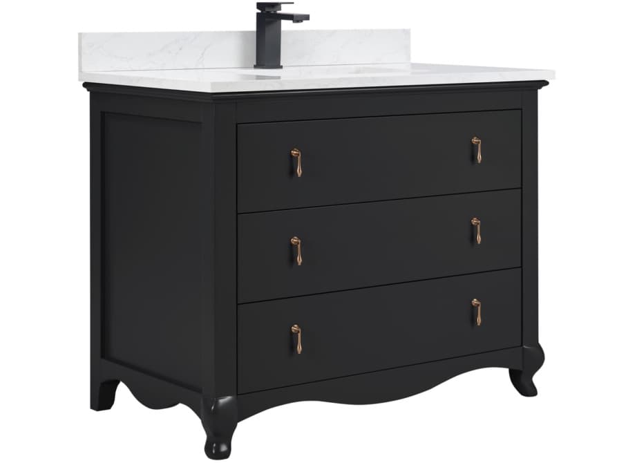 Legion Furniture Ws Series Tricorn Black Vanity