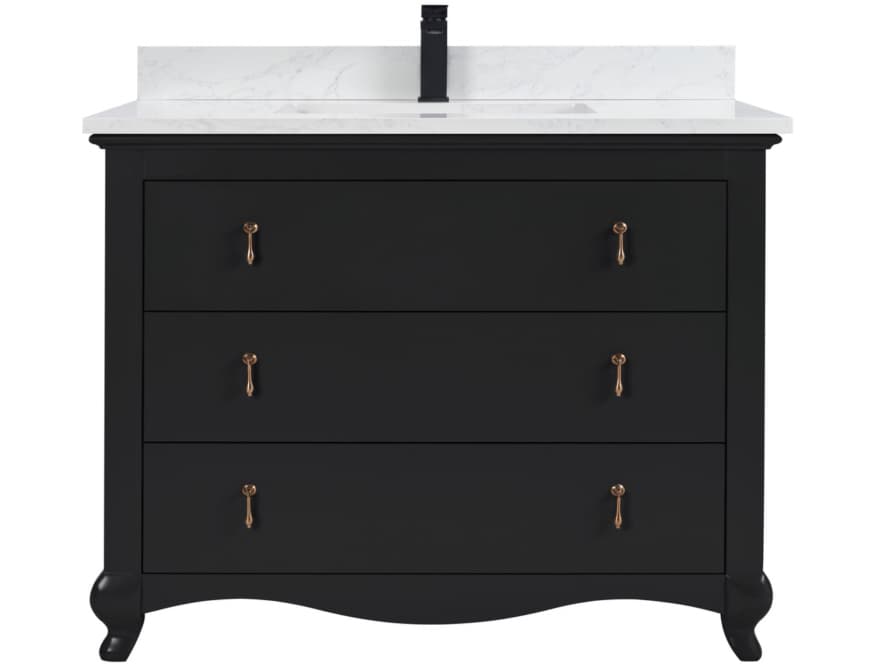 Legion Furniture Ws Series Tricorn Black Vanity