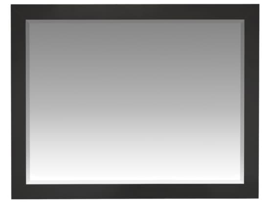 Legion Furniture Ws Series Tricorn Black Wall Mirror Landscape