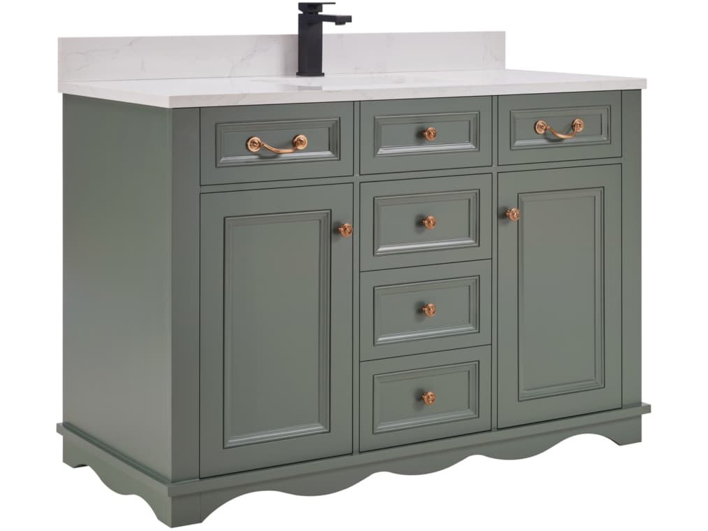 Legion Furniture Ws Series Pewter Green Vanity