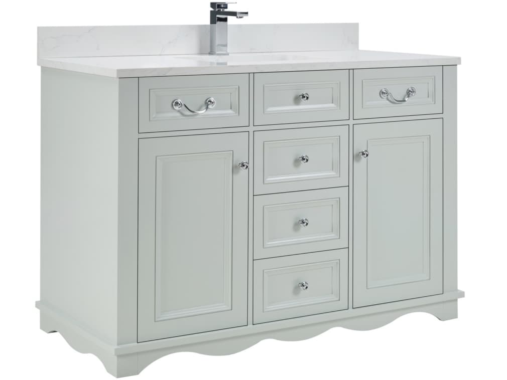 Legion Furniture Ws Series Silver Strand Vanity