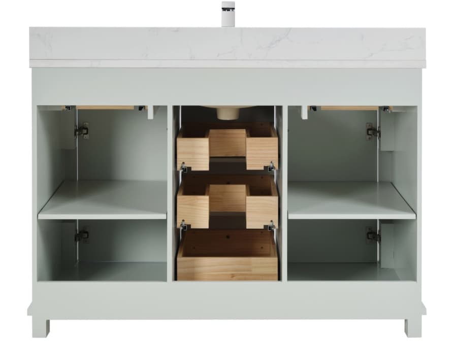 Legion Furniture Ws Series Silver Strand Vanity