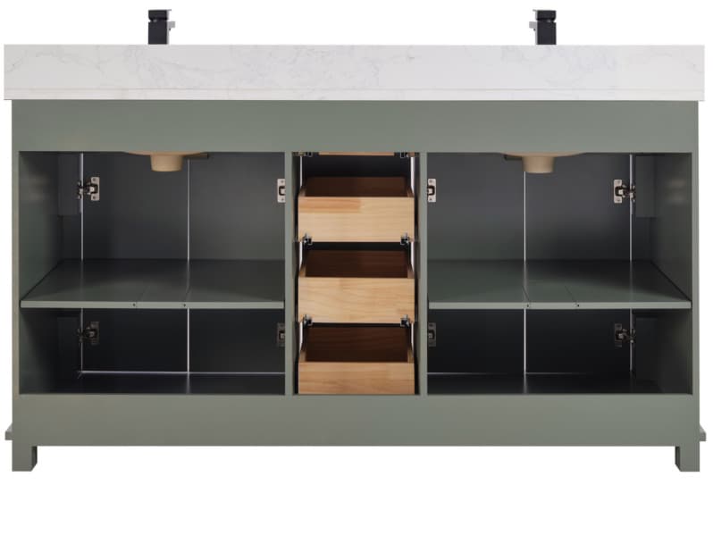 Legion Furniture Ws Series Pewter Green Vanity