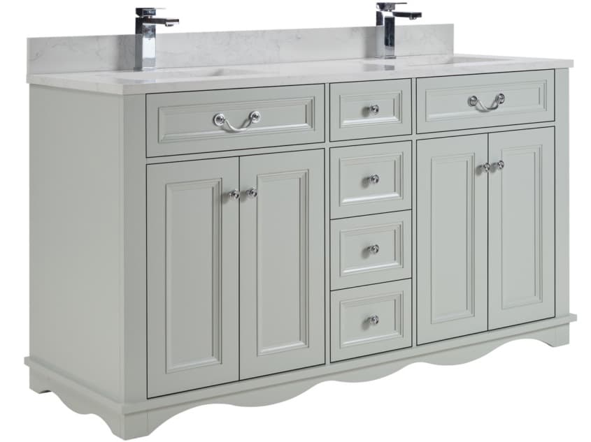 Legion Furniture Ws Series Silver Strand Vanity