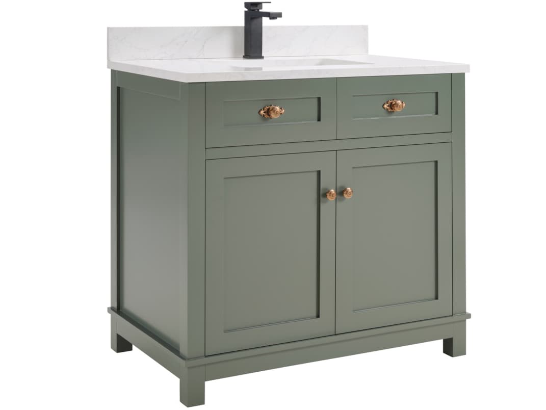 Legion Furniture Ws Series Pewter Green Vanity