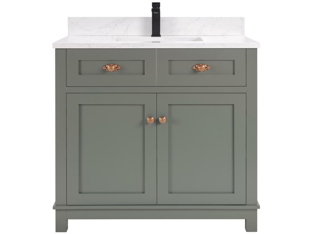 Legion Furniture Ws Series Pewter Green Vanity