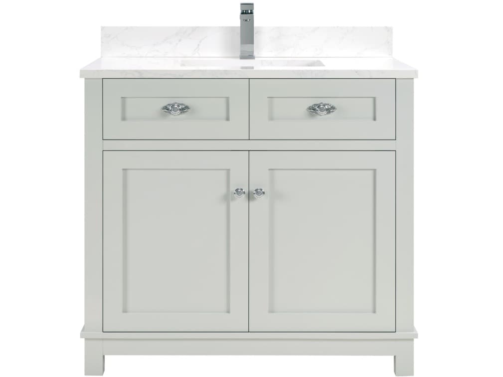 Legion Furniture Ws Series Silver Strand Vanity