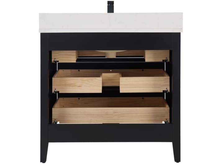 Legion Furniture Ws Series Tricorn Black Vanity