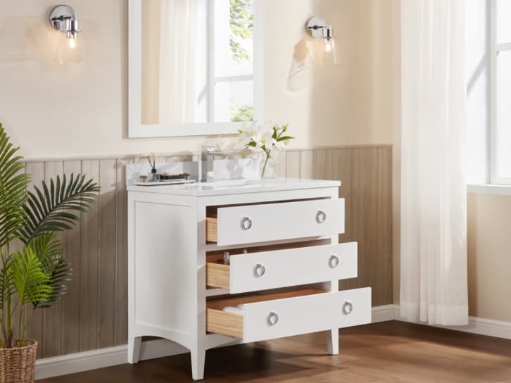 Legion Furniture Ws Series White Vanity