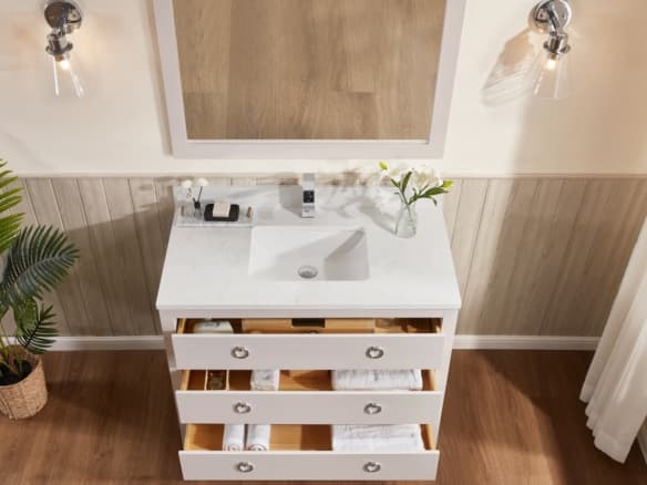 Legion Furniture Ws Series Dreamy White Vanity