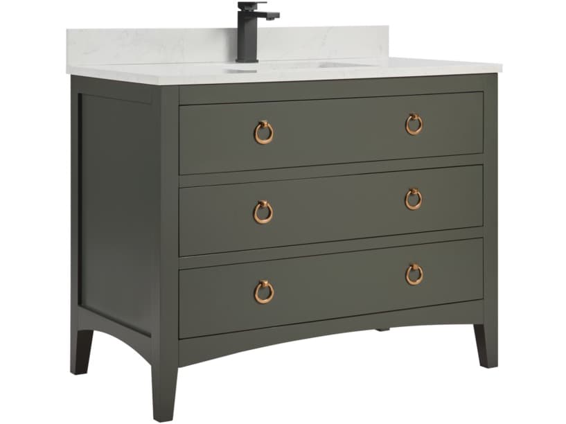 Legion Furniture Ws Series Pewter Green Vanity