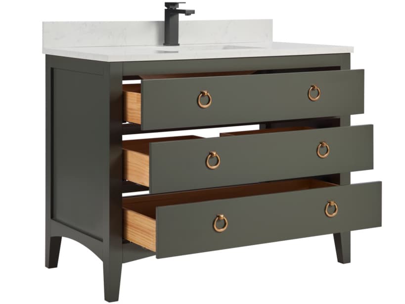 Legion Furniture Ws Series Pewter Green Vanity