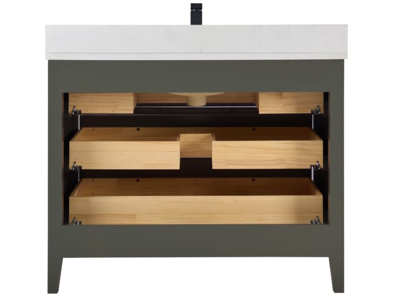 Legion Furniture Ws Series Pewter Green Vanity