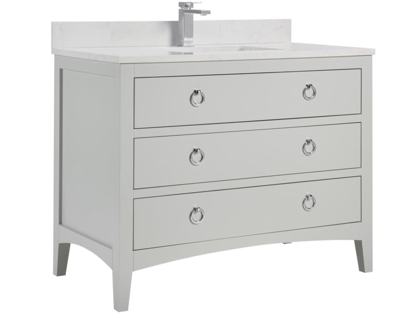Legion Furniture Ws Series Silver Strand Vanity