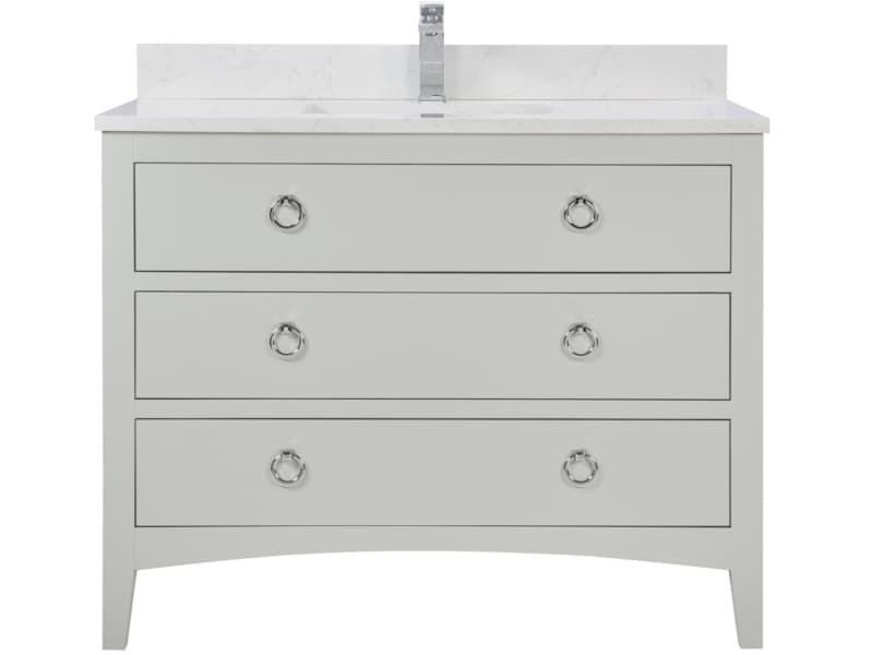 Legion Furniture Ws Series Silver Strand Vanity