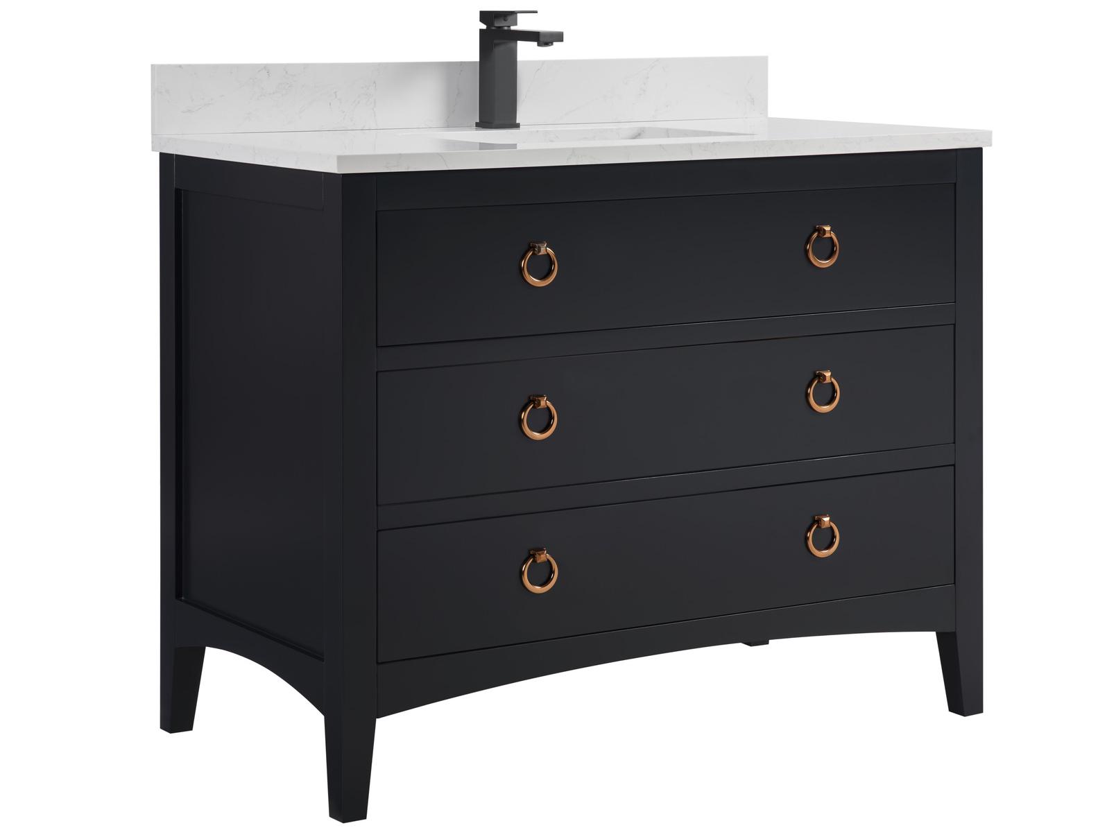 Legion Furniture Ws Series Tricorn Black Vanity
