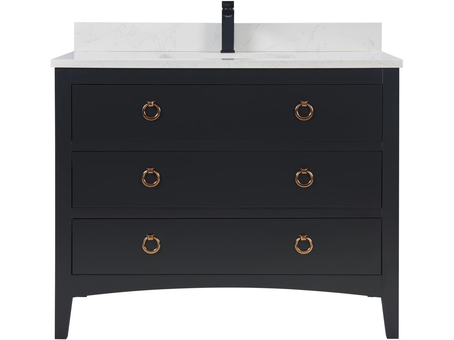 Legion Furniture Ws Series Tricorn Black Vanity