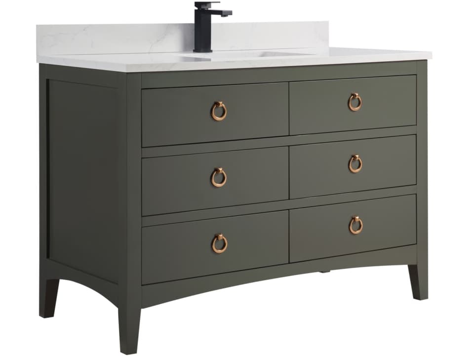 Legion Furniture Ws Series Pewter Green Vanity