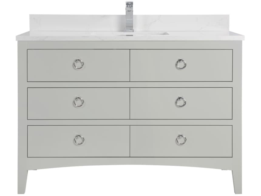 Legion Furniture Ws Series Silver Strand Vanity