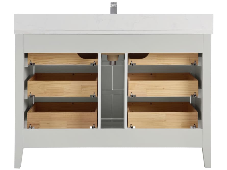 Legion Furniture Ws Series Silver Strand Vanity