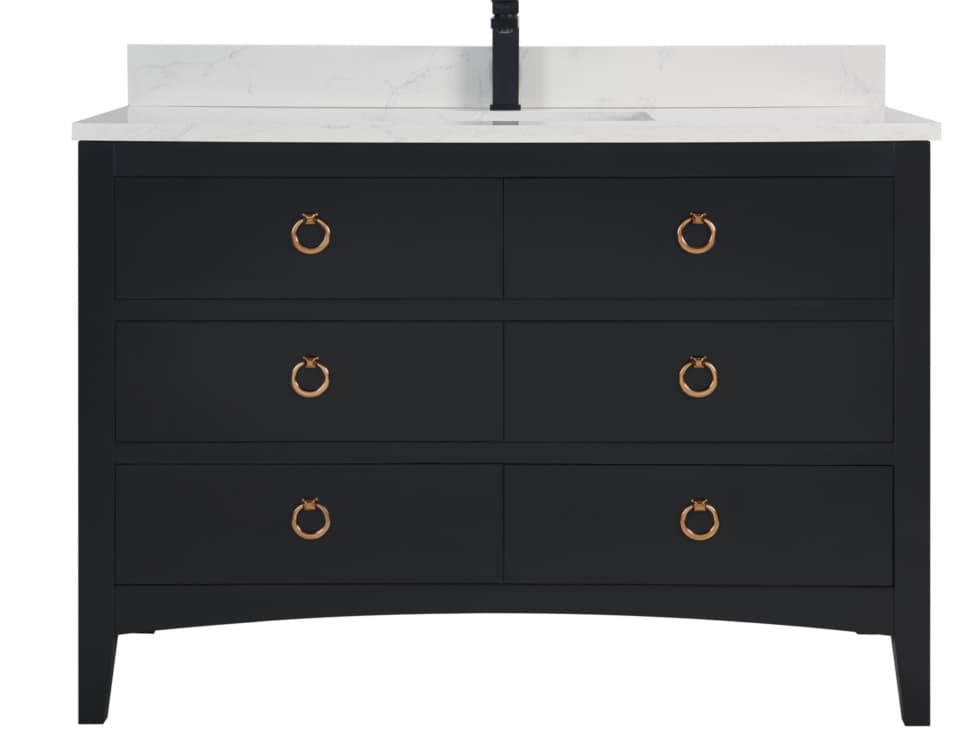 Legion Furniture Ws Series Tricorn Black Vanity