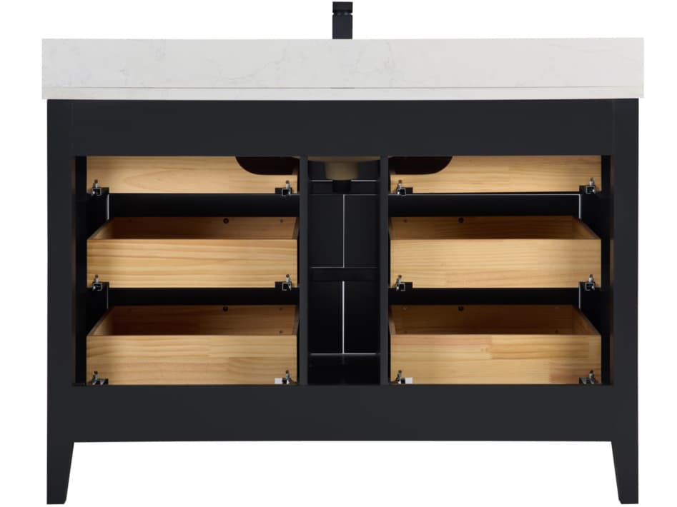 Legion Furniture Ws Series Tricorn Black Vanity