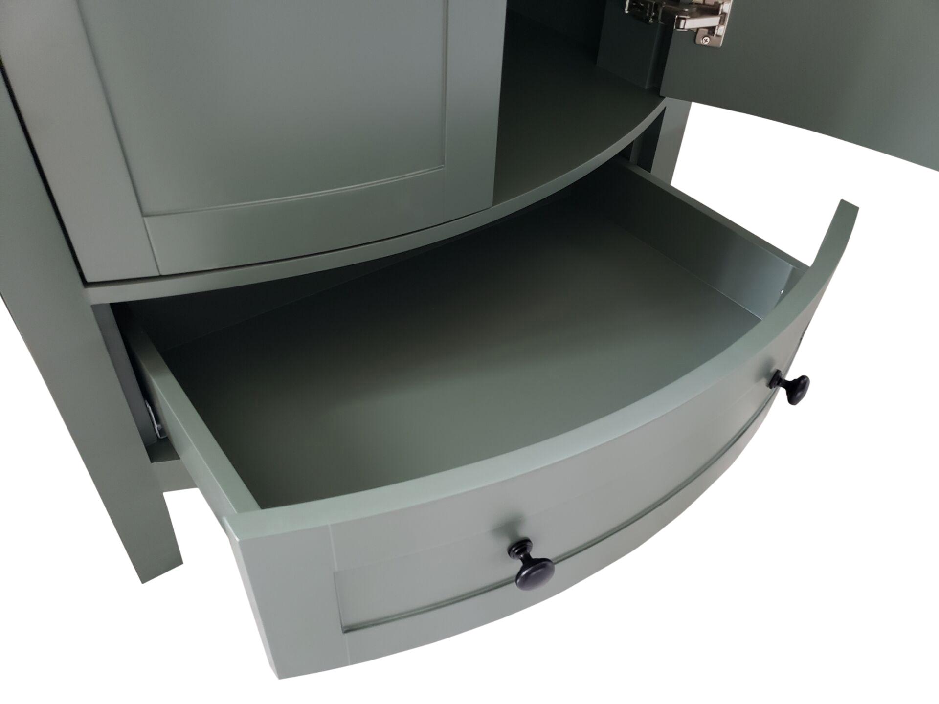 Legion Furniture Wt Series Pewter Green Vanity