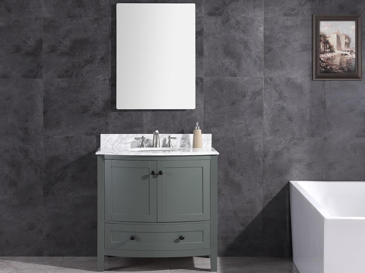 Legion Furniture Wt Series Pewter Green Vanity