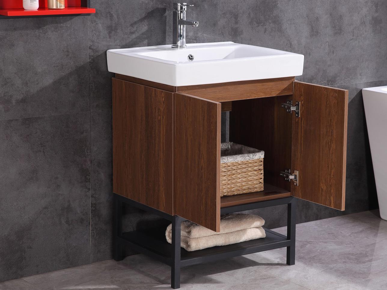 Legion Furniture Wt Series Brown Vanity