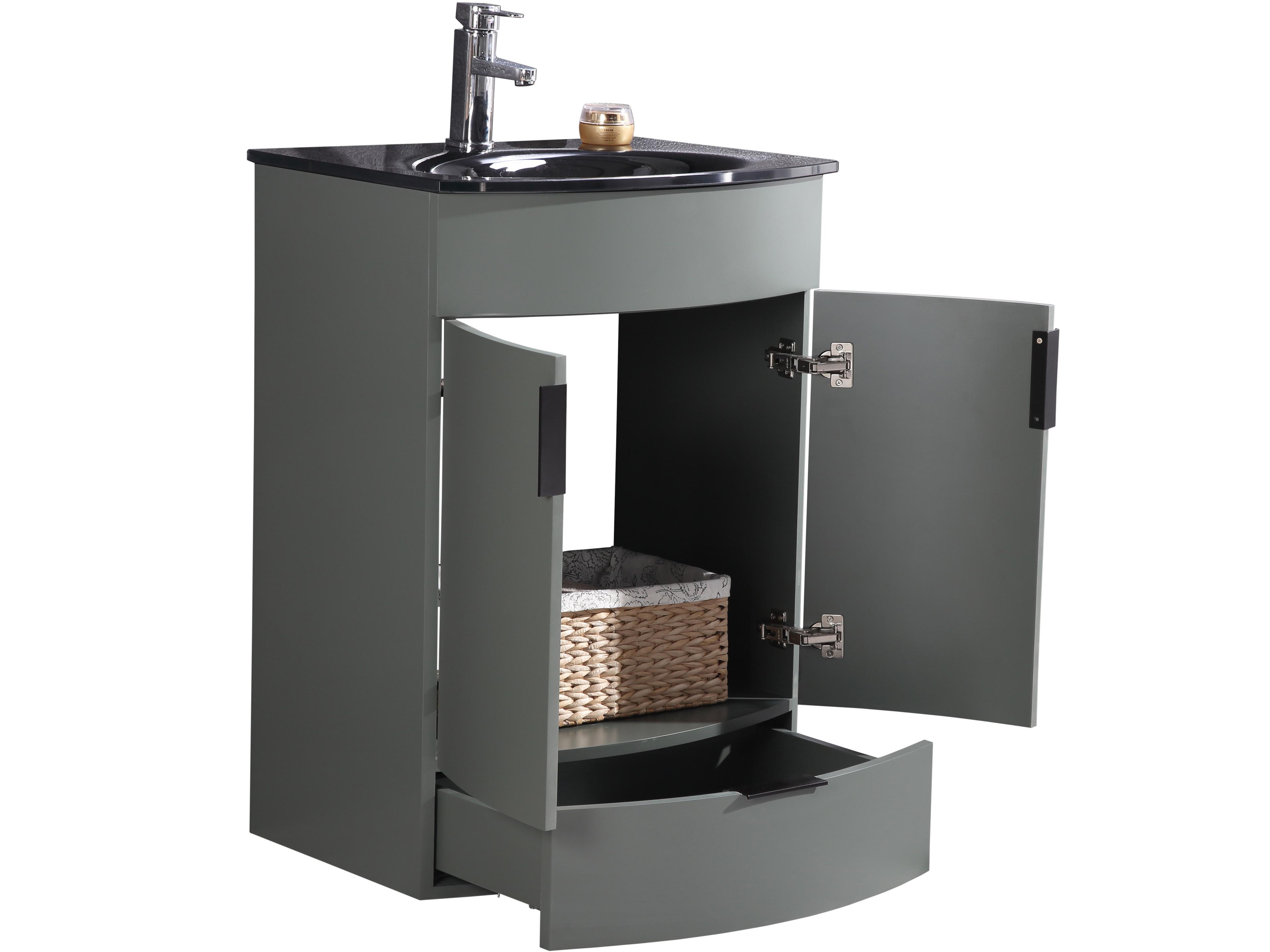 Legion Furniture Wt Series Pewter Green Vanity