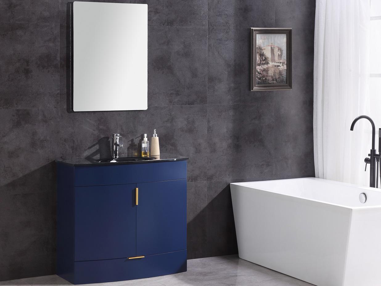 Legion Furniture Wt Series Blue Vanity