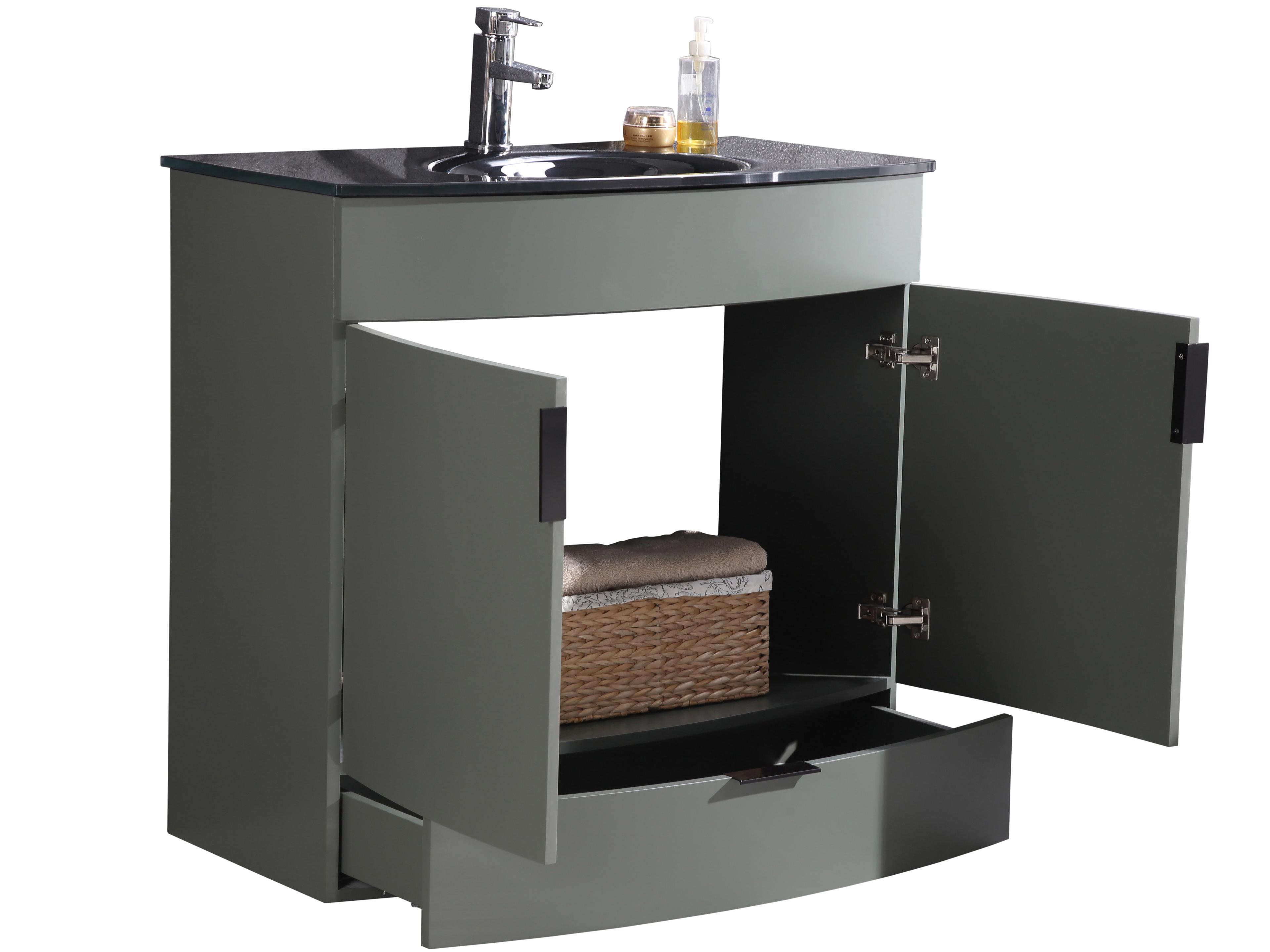 Legion Furniture Wt Series Pewter Green Vanity