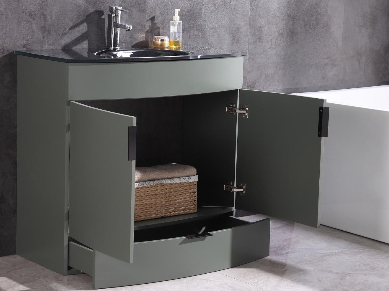 Legion Furniture Wt Series Pewter Green Vanity