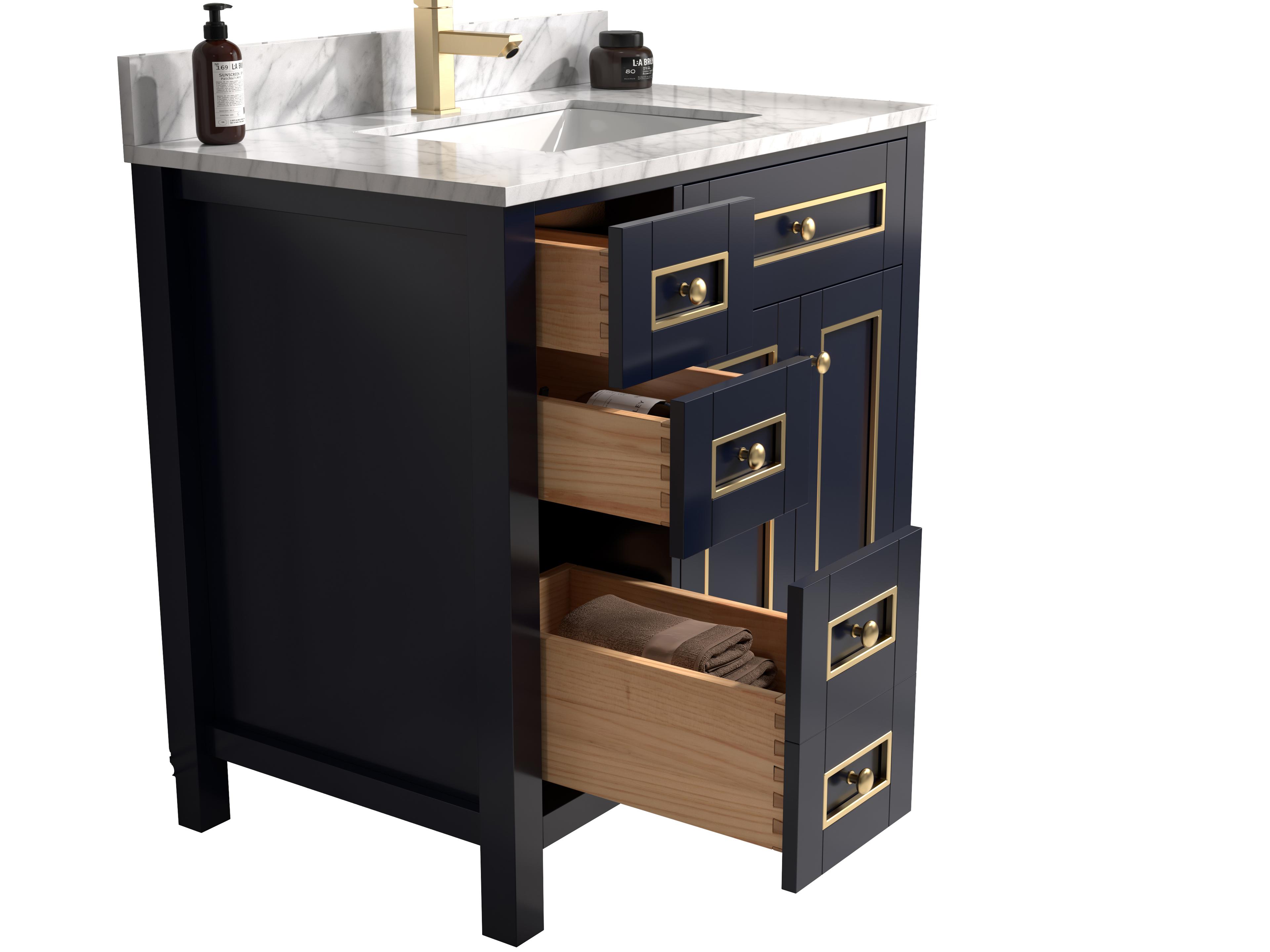 Legion Furniture Wv Series Blue Vanity