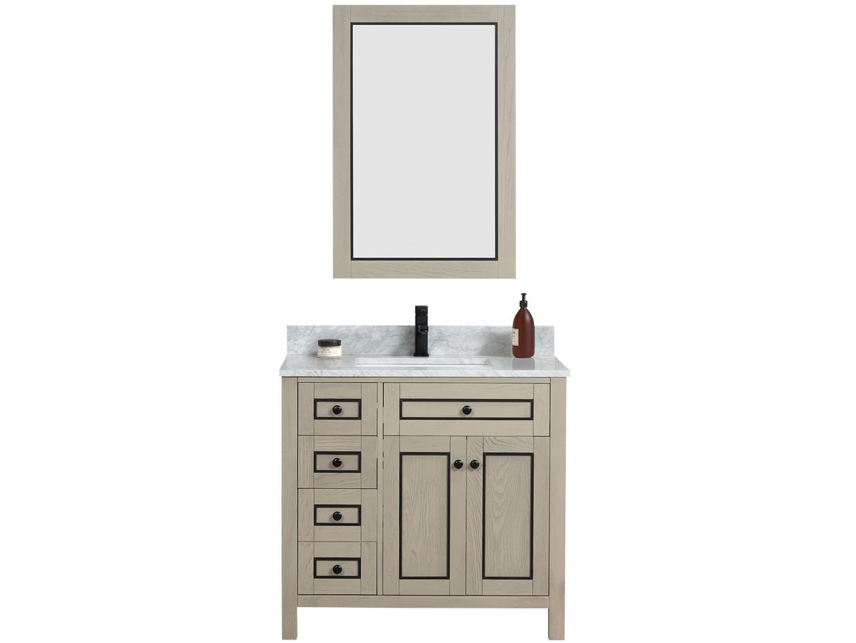 Legion Furniture Wv Series Light Oak Vanity