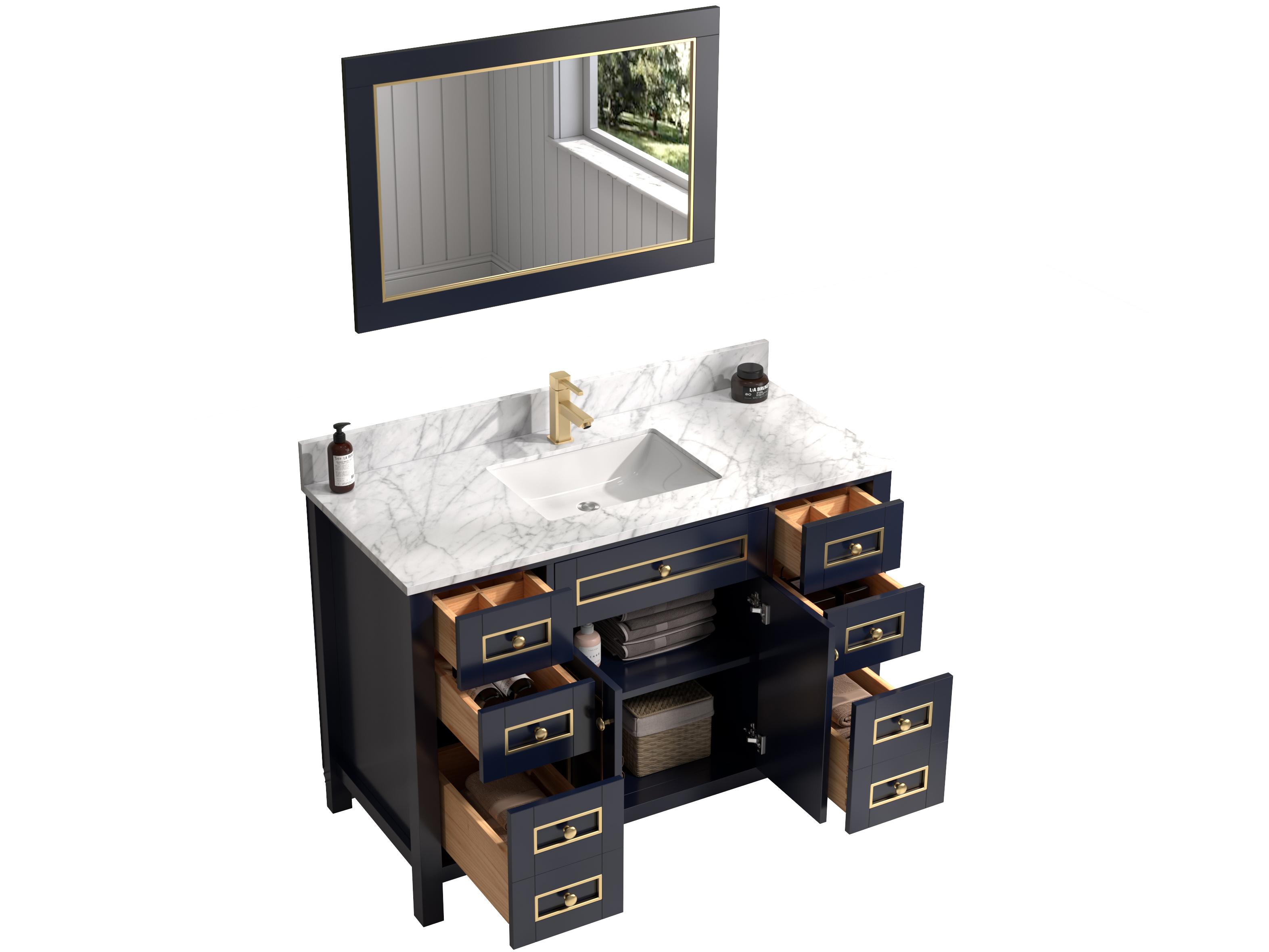 Legion Furniture Wv Series Blue Vanity