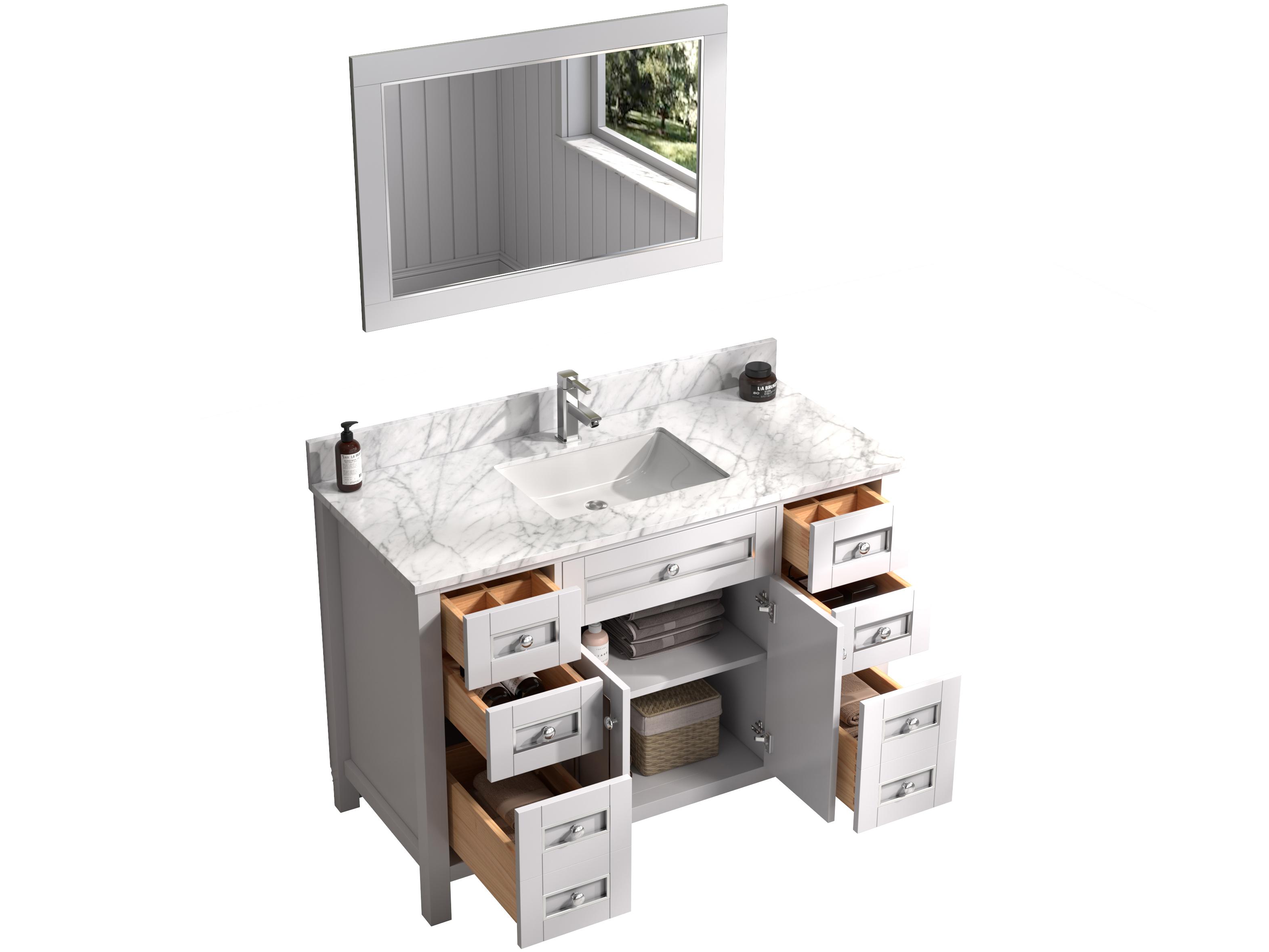 Legion Furniture Wv Series White Vanity