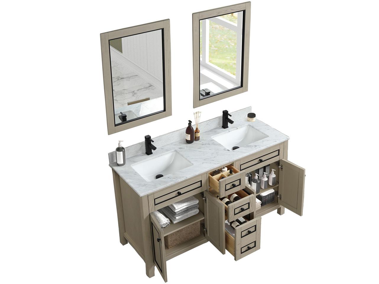 Legion Furniture Wv Series Light Oak Vanity