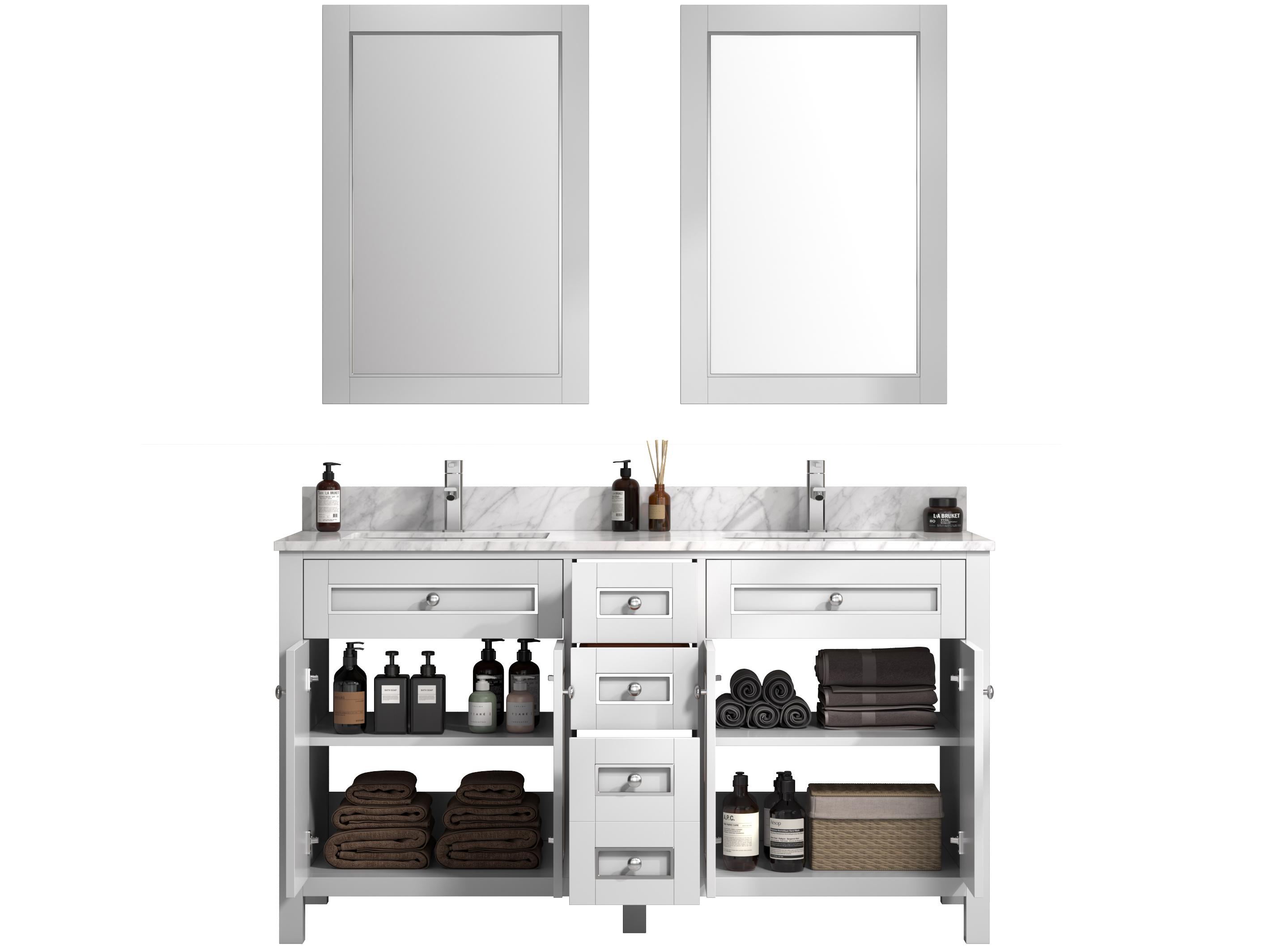 Legion Furniture Wv Series White Vanity