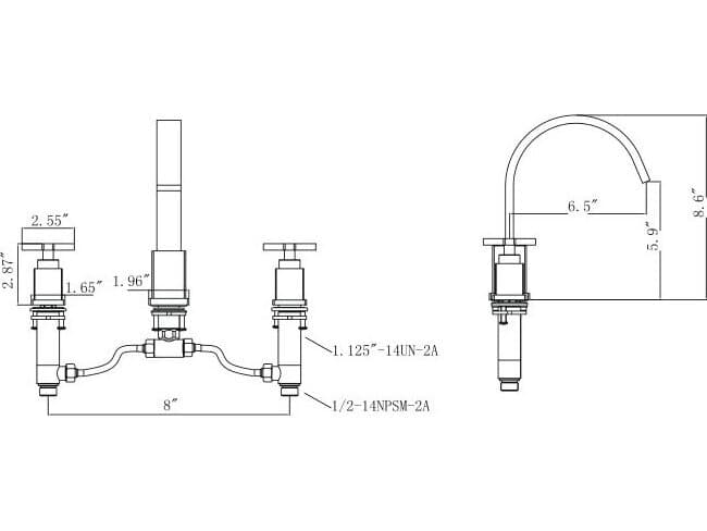 Legion Furniture Zy Faucet