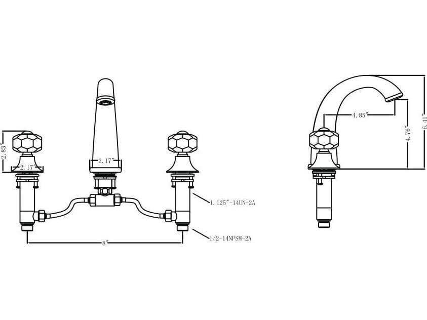 Legion Furniture Zy Faucet