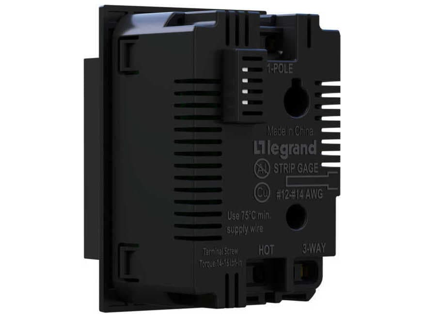 Legrand Paddle Graphite LED Advanced Dimmer with Microban