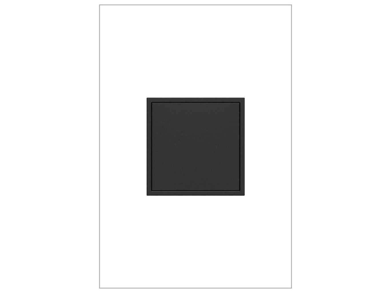 Legrand Outlets Graphite 20AMP One-Gang Pop-Out Outlet