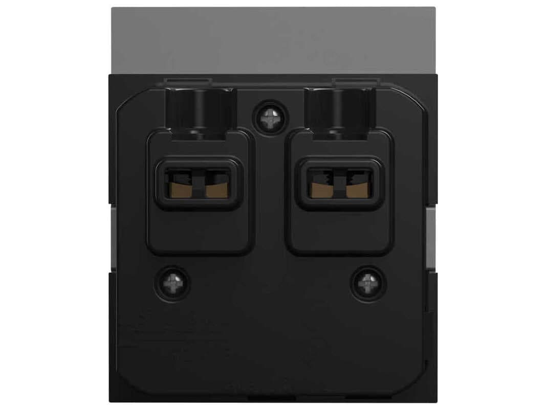 Legrand Adorne Magnesium Single Tamper-Resistant Outlet