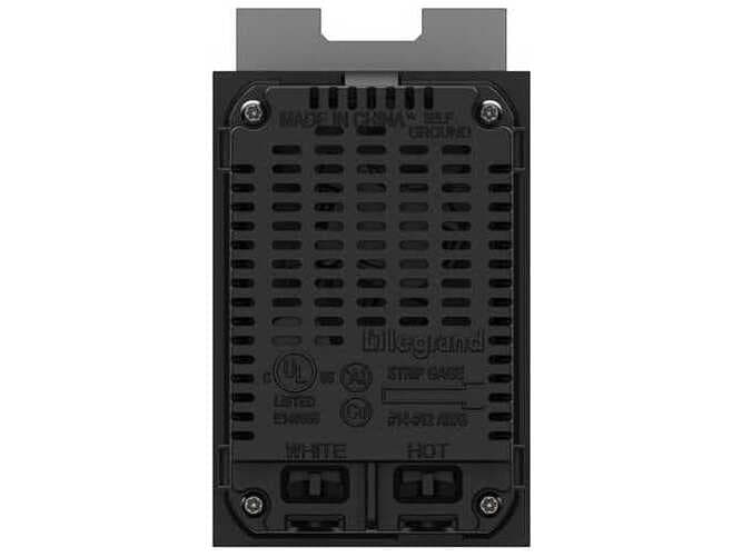 Legrand Adorne Magnesium Tamper-Resistant Ultra-Fast Plus Power Delivery USB Type-C/C Outlet