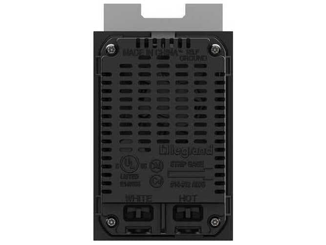 Legrand Adorne White Tamper-Resistant Ultra-Fast Plus Power Delivery USB Type-C/C Outlet