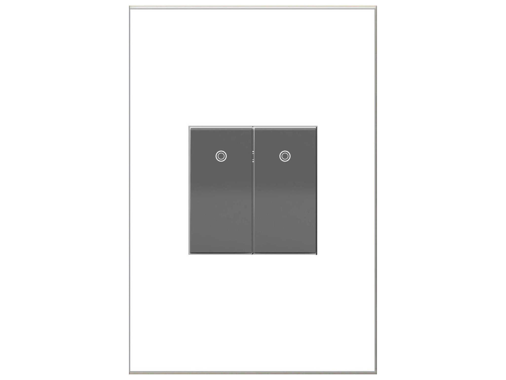 Legrand Paddle Magnesium 15A Half-Size Paddle Switch