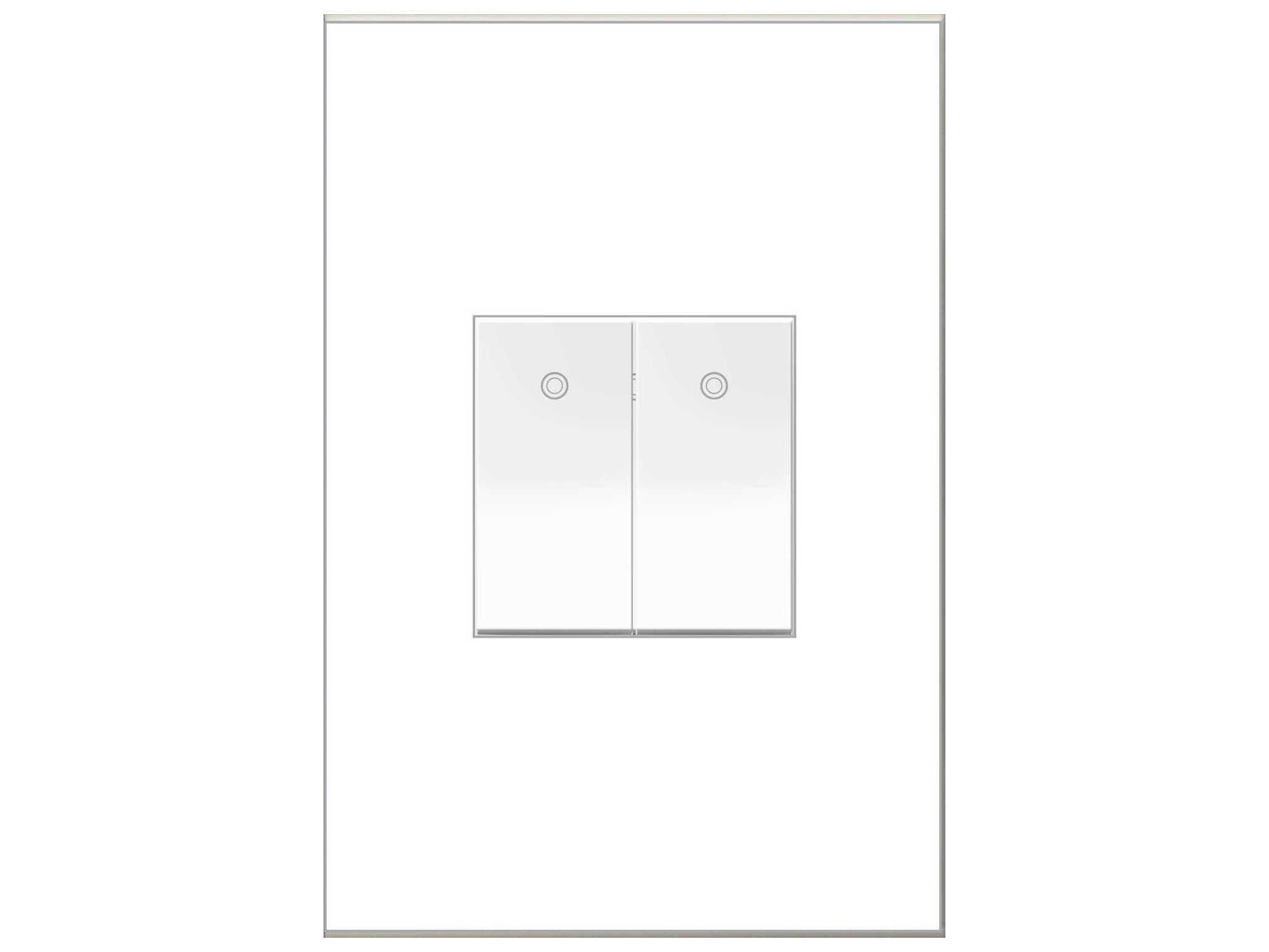Legrand Paddle White 277V Half-Size Paddle Switch