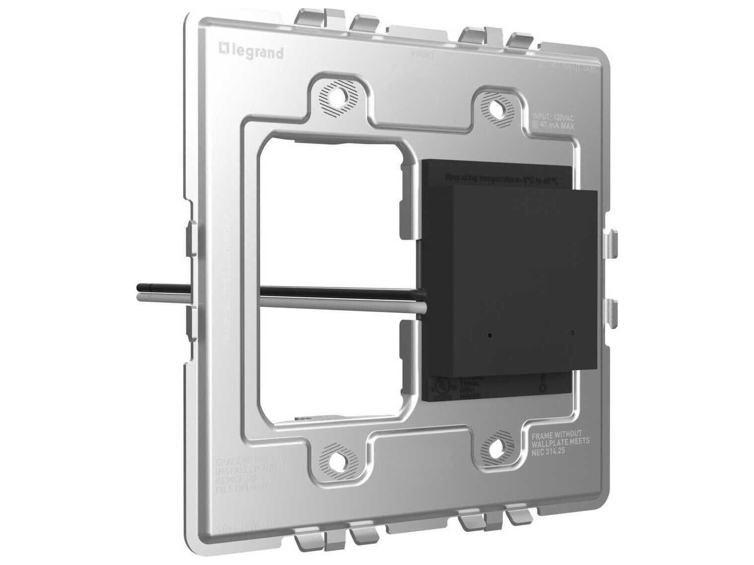 Legrand Adorne Graphite Smart Surface-Mount Gateway with Netatmo