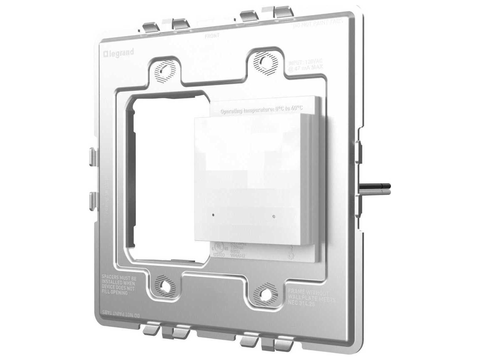 Legrand Adorne White Smart Surface-Mount Gateway with Netatmo